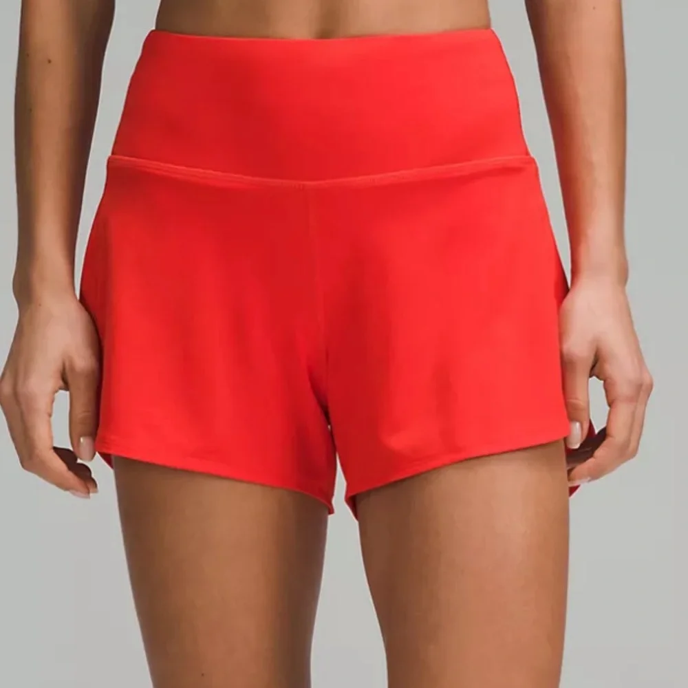 Lululemon Speed Up High Rise Athletic Shorts Hot Heat 14 NWT - Picture 1 of 7